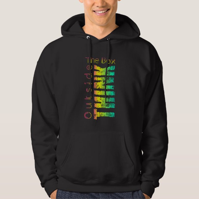 Veste À Capuche de motivación en multicolor (Devant)