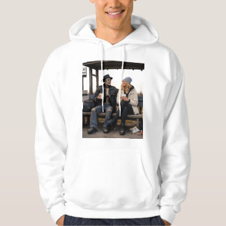 Veste À Capuche “Death Never Misses Coffee ☕💀”