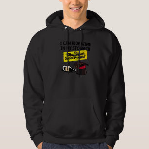 Veste À Capuche Déclaration de vin Boire de l'alcool Fête