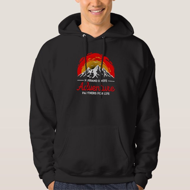Veste À Capuche Déclaration du cool La Saint-Valentin Couple amour (Devant)