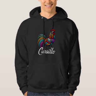 Veste À Capuche DeColores Cursillo Rainbow Rooster Catholique 6