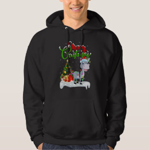 Veste À Capuche Décorations de Noël Mulet Santa Noël Mulet