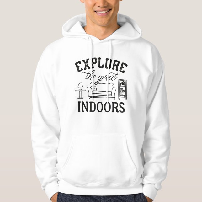 Veste À Capuche Découvrez Les Grands À L'Intérieur (Devant)