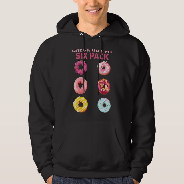 Veste À Capuche Découvrez Mon Donut Six Pack (Devant)
