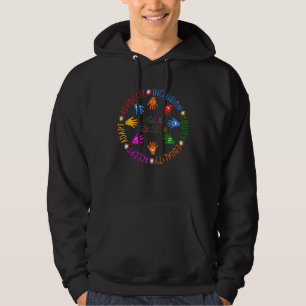 Veste À Capuche défendre l'inclusion