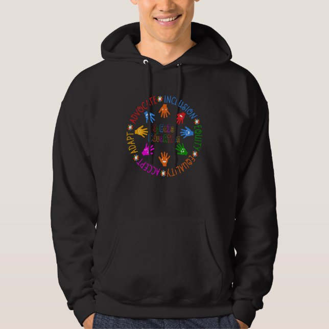 Veste À Capuche défendre l'inclusion (Devant)