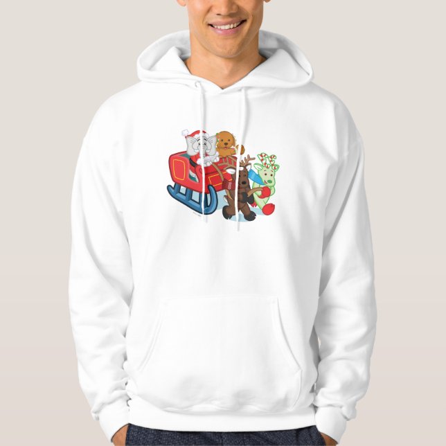 Veste À Capuche Défilé de Noël de Webkinz (Devant)