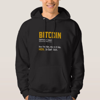Veste À Capuche Définition Bitcoin Crypto Invest Citation