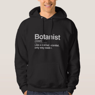 Veste À Capuche Définition de botaniste Normal uniquement scientif
