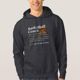 Veste À Capuche Définition de l'entraîneur de basket