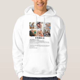 Veste À Capuche Définition personnalisée de la famille de collages