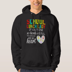 Veste À Capuche Déjeuner à l'école Lady Squad Cafeteria Crew Devra