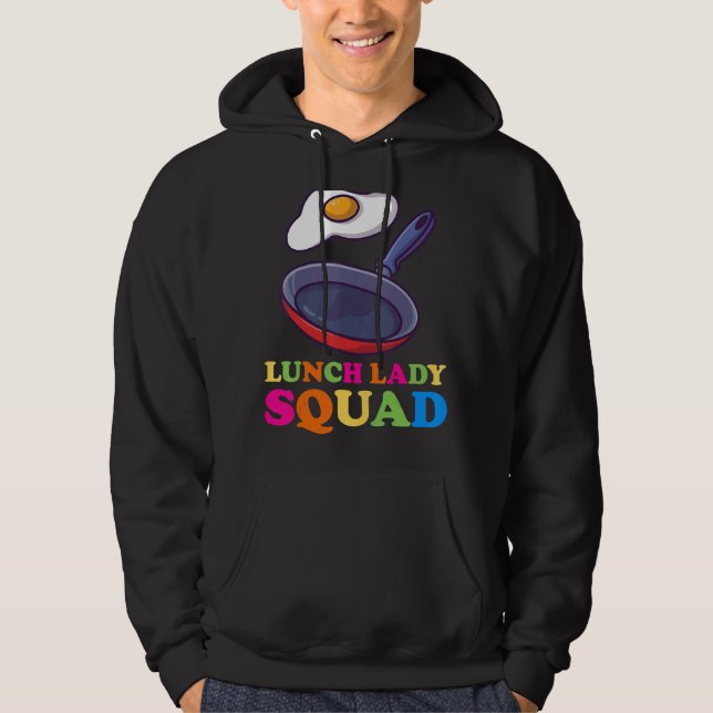 Veste À Capuche Déjeuner Lady Squad Cafétéria Crew School Ladies F (Devant)