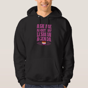 Veste À Capuche Demandez-moi à propos de mon programme lesbien Coe