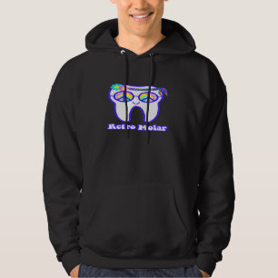 Veste À Capuche Dent de sagesse hippie paix hygiéniste dentaire de