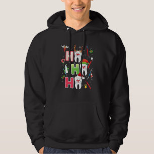 Veste À Capuche Dentiste Noël Ho Ho Ho Dents Célébrer Dentaire