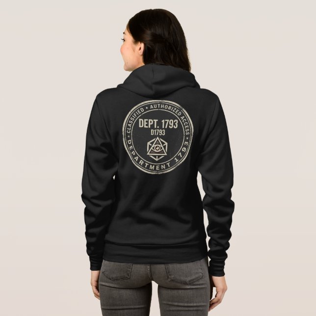 Veste À Capuche Département 1793 Zip-up (Dos entier)