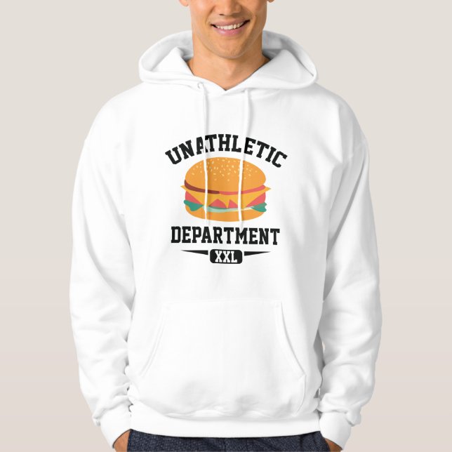 Veste À Capuche Département anti-athlète (Devant)