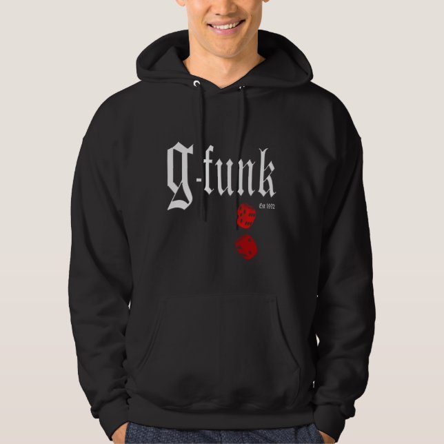 Veste À Capuche Dés à jouer G-Funk (Devant)