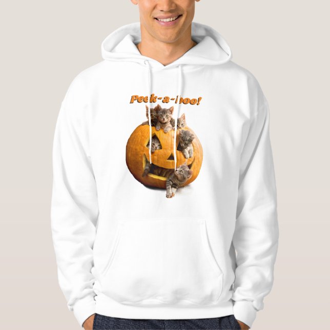 Veste À Capuche Des chatons à Jack-o-Lantern (Devant)
