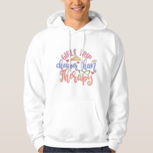 Veste À Capuche Des Drôle Drôle De Design Filles Voyagent Moins