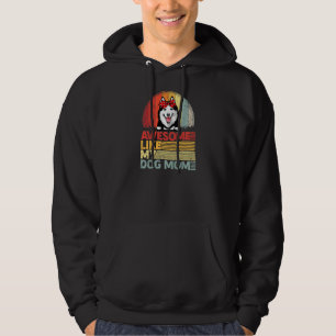 Veste À Capuche Des Femmes Perturbées Sibérienne Husky Awesome Com