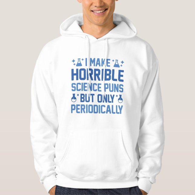 Veste À Capuche Des mondes scientifiques horribles (Devant)