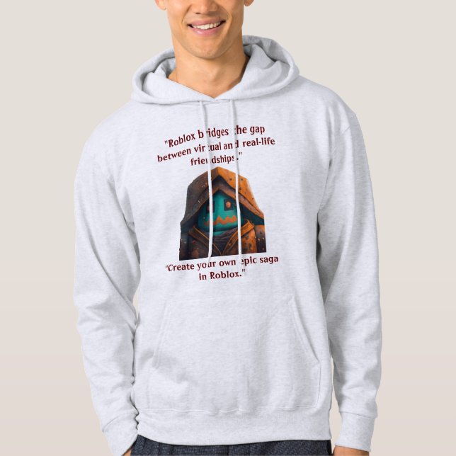 Veste À Capuche Des mondes virtuels aux connexions réelles (Devant)