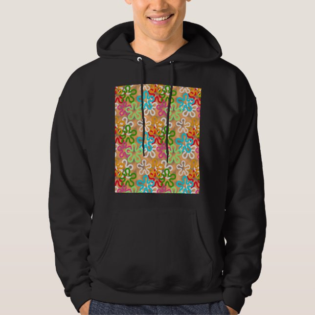 Veste À Capuche Design Motif africain Ankara (Devant)