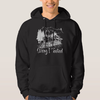 Veste À Capuche Désolé J'Ai Pris Le Train Lover Modèle En