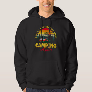 Veste À Capuche Désolé vintage, je pensais encore au camping C