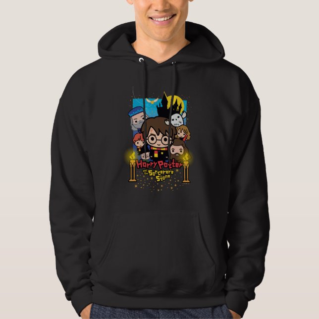 Veste À Capuche Dessin animé Harry Potter et la Pierre philosophal (Devant)