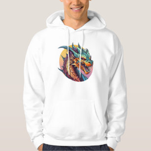 Veste À Capuche Dessin chinois couleur dragon