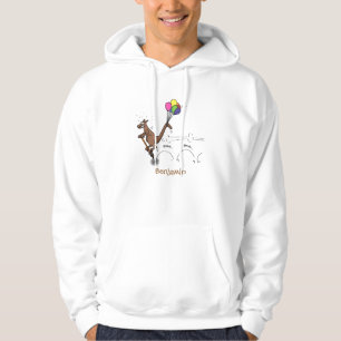Veste À Capuche Dessin d'humour australien kangourou
