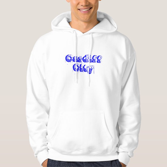 Veste À Capuche dessus de ville de Cardiff (Devant)