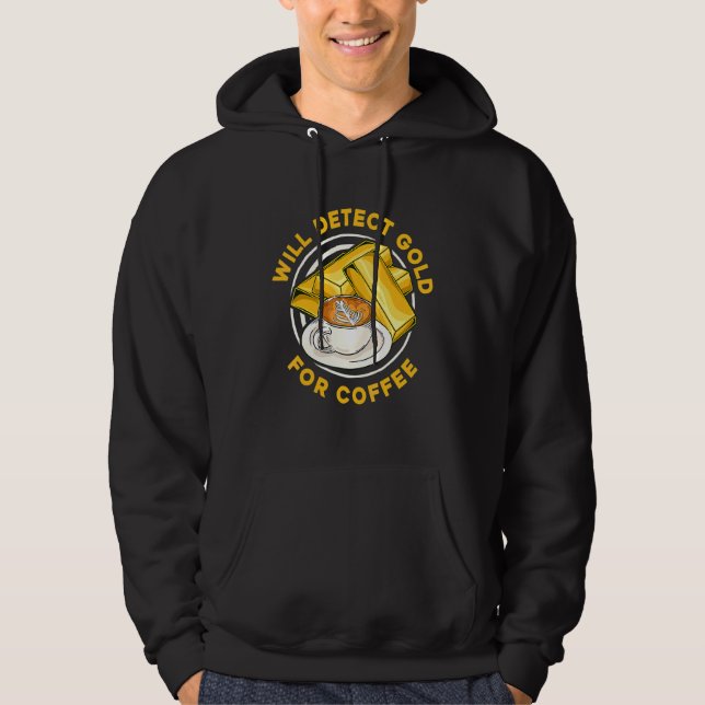 Veste À Capuche Détectera de l'or pour le café   Prospect Aurum Go (Devant)