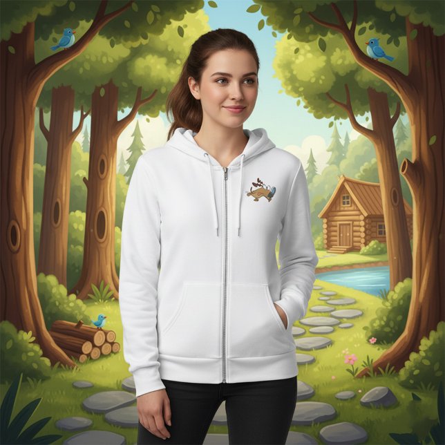 Veste À Capuche Détecteur de chien avec verre grossissant (Créateur téléchargé)