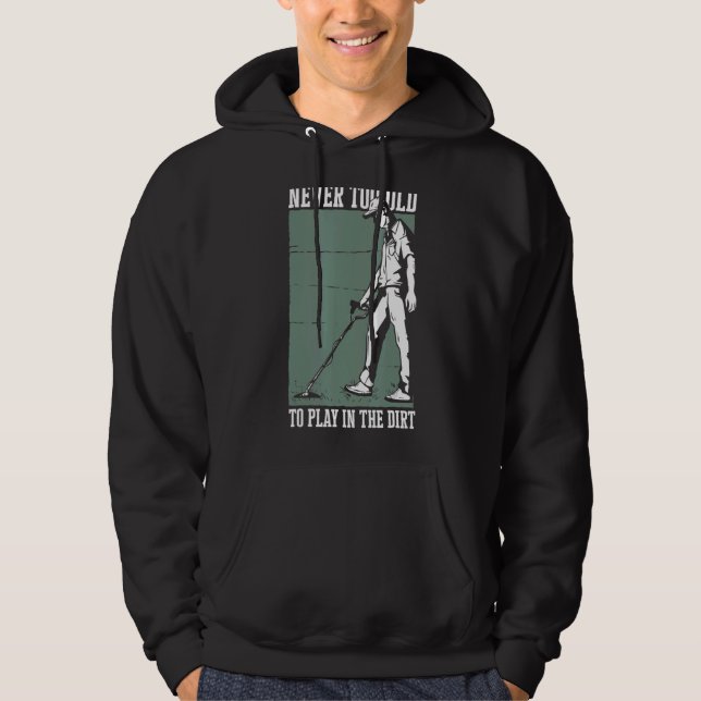 Veste À Capuche Détecteur de métaux 2 (Devant)