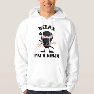 Veste À Capuche Détendez-vous, je suis un Ninja