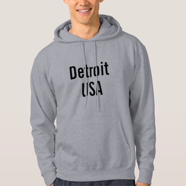 Veste À Capuche Detroit Etats-Unis (Devant)