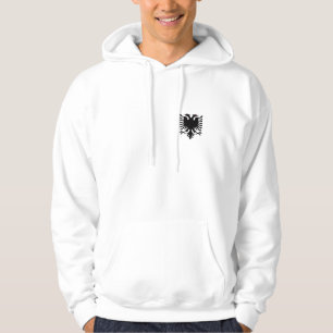 Veste À Capuche Deux ont dirigé Eagle sur le sweatshirt à capuch