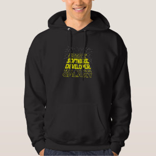 Veste À Capuche Développeur de logiciels Cool Galaxy Job