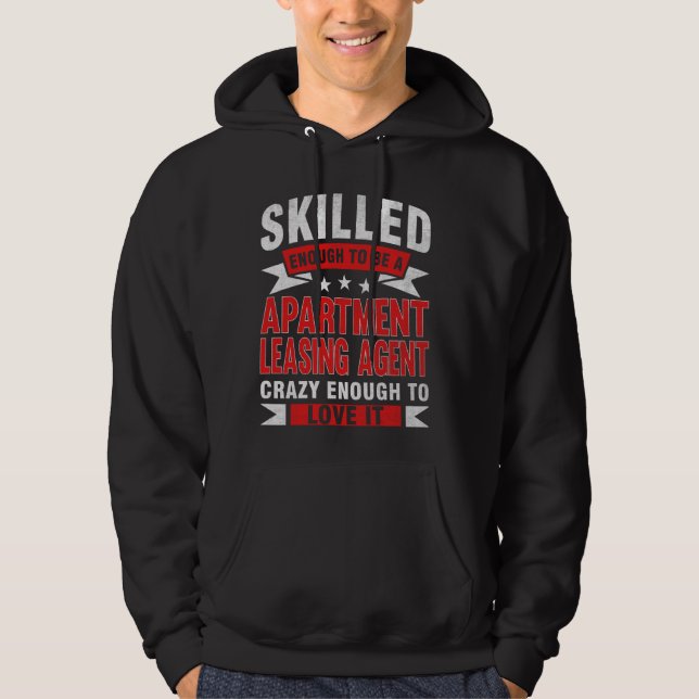 Veste À Capuche Devis De Profession Drôle Appartement Compétent Lo (Devant)