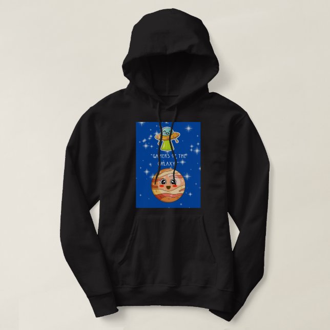 VESTE À CAPUCHE DEVIS SPATIAL (Design devant)