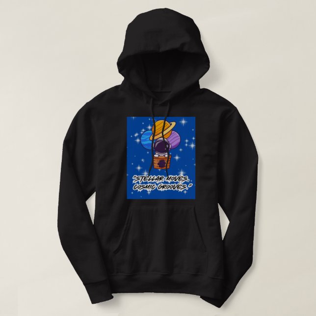 VESTE À CAPUCHE DEVIS SPATIAL (Design devant)