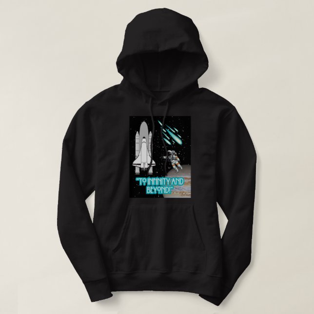 VESTE À CAPUCHE DEVIS SPATIAL (Design devant)