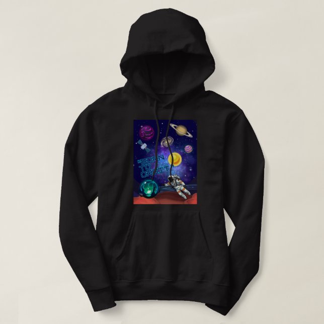 VESTE À CAPUCHE DEVIS SPATIAL (Design devant)