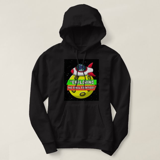 VESTE À CAPUCHE DEVIS SPATIAL (Design devant)