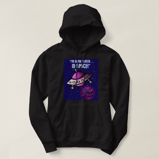 VESTE À CAPUCHE DEVIS SPATIAL (Design devant)