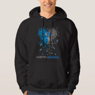Veste À Capuche Diabète Type 1 Sensibilisation